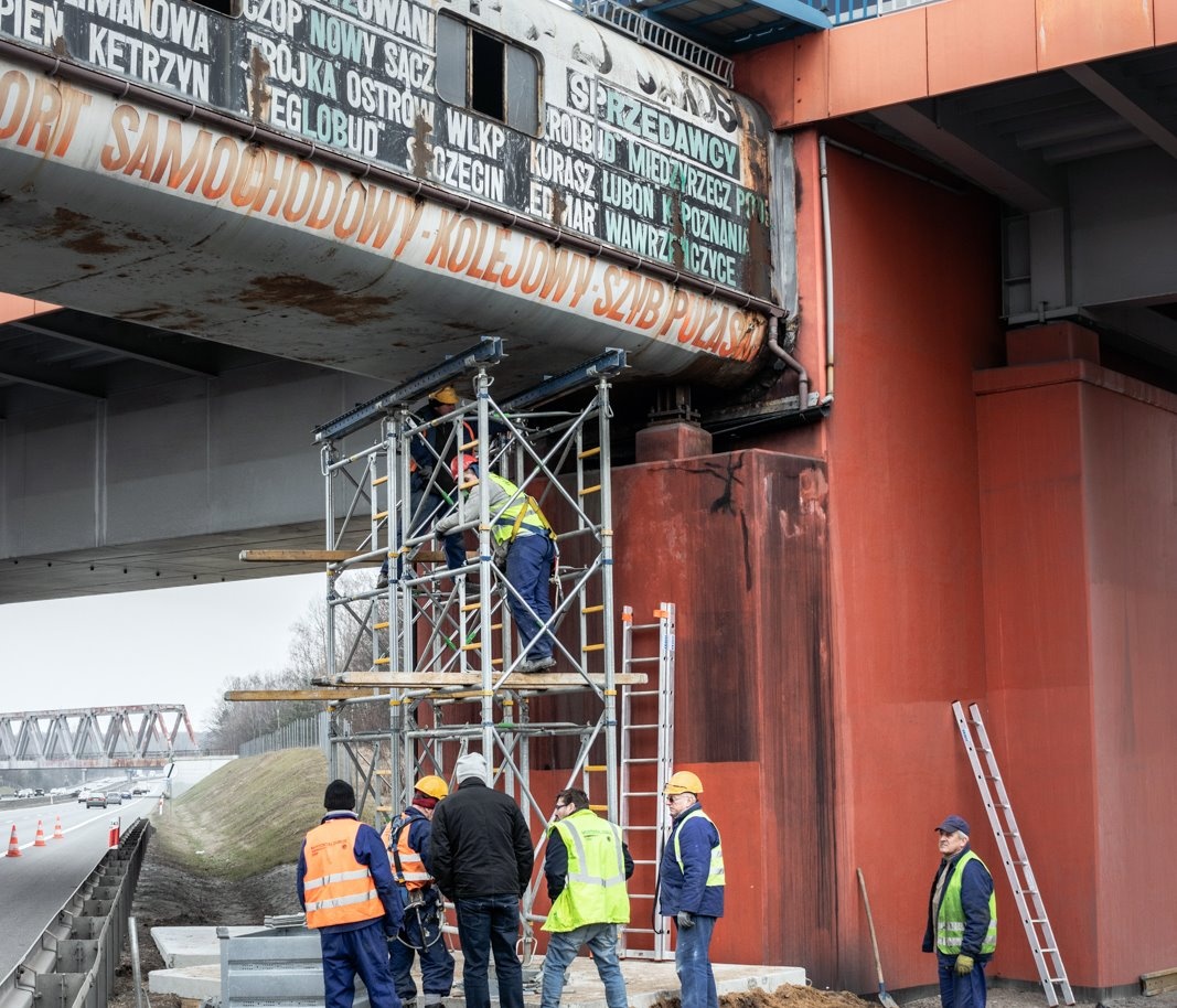 Autostrada A4 zostanie zamknięta dwa razy. Jest harmonogram rozbiórki taśmociągu