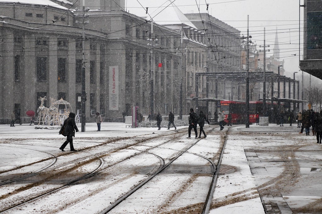 Dzień dobry Katowice. Dzisiaj zima trochę odpuści