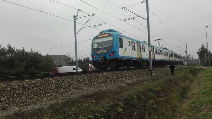W Podlesiu pociąg potrącił kobietę. To mogła być próba samobójcza