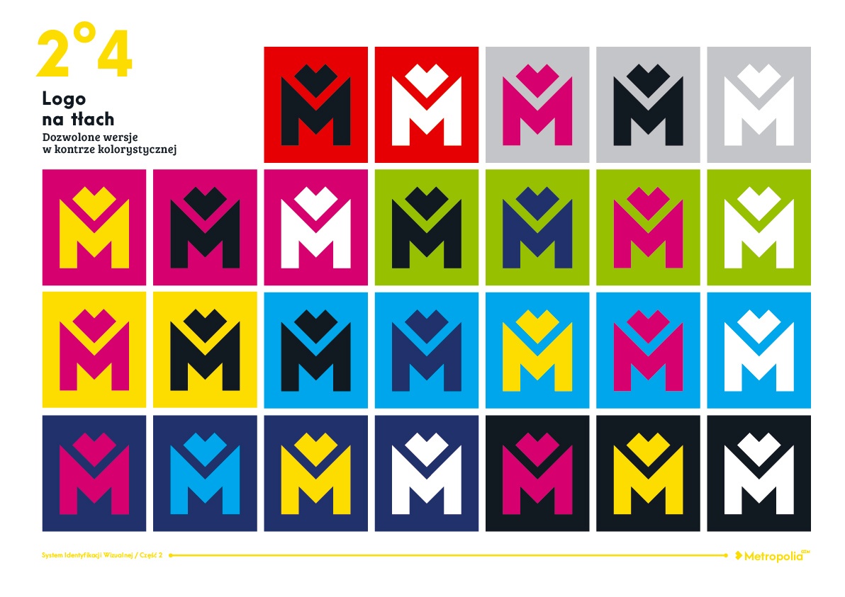 Nie tylko fuksja. Metropolia ma identyfikację wizualną