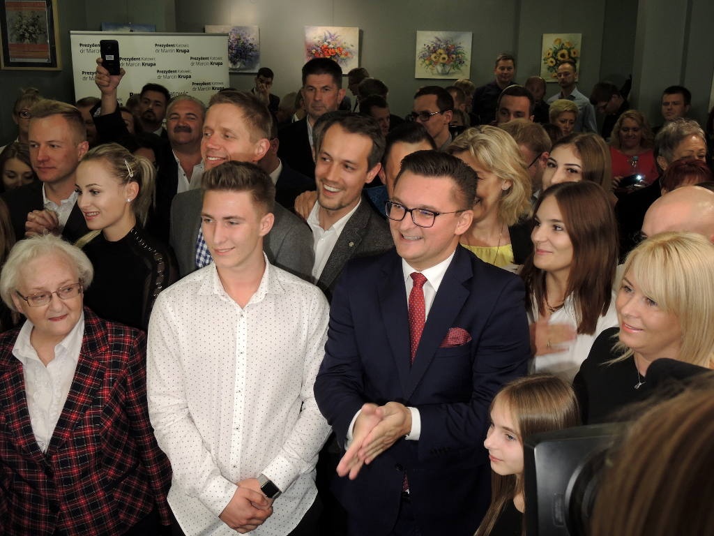 Marcin Krupa ponownie prezydentem Katowic. Dobry wynik Jarosława Gwizdaka, słaby Ilony Kanclerz