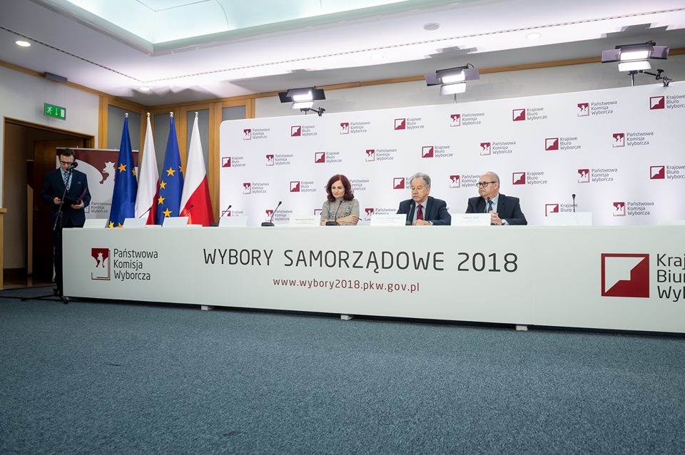 Wybory samorządowe 2018: PKW podała frekwencję na godz. 12