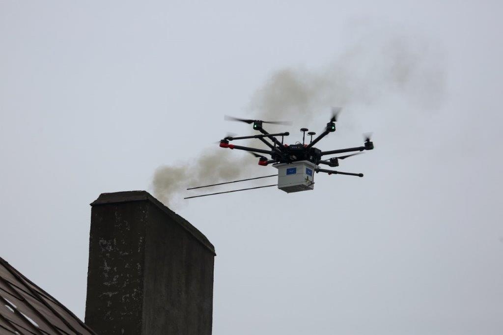 Niedługo wróci smog. Straż miejska czeka już z dronem w blokach startowych