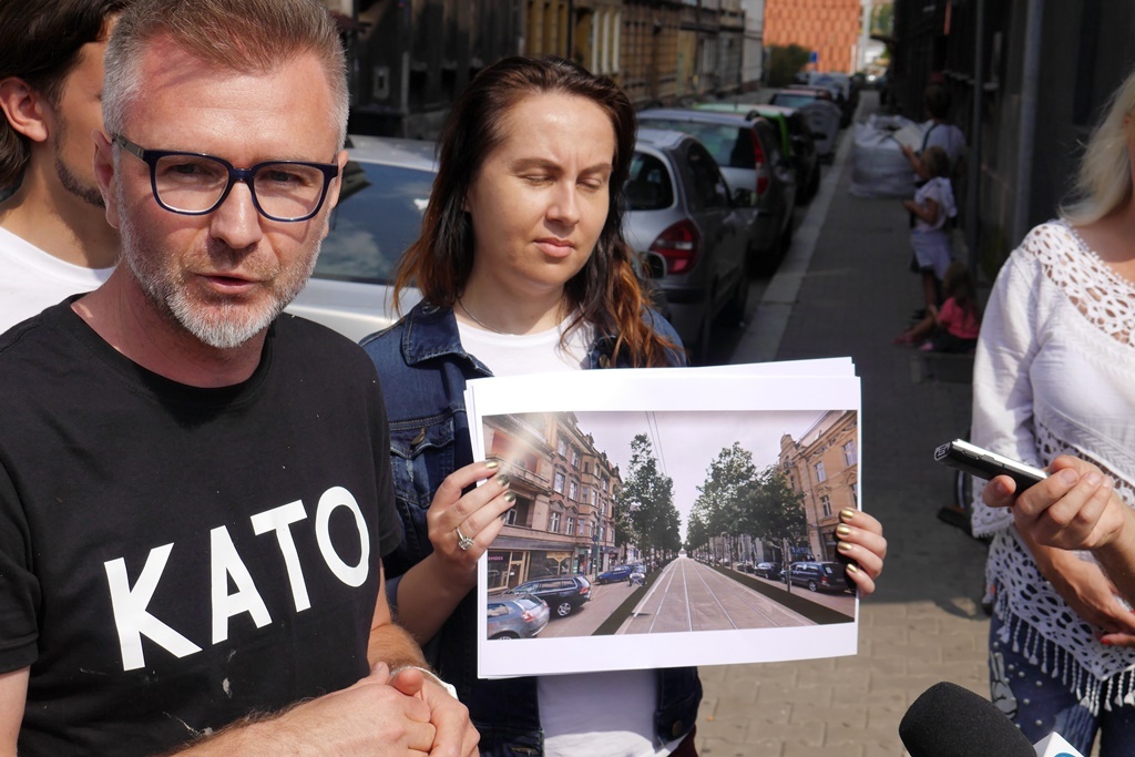 Jarosław Makowski obiecuje rewitalizację Warszawskiej
