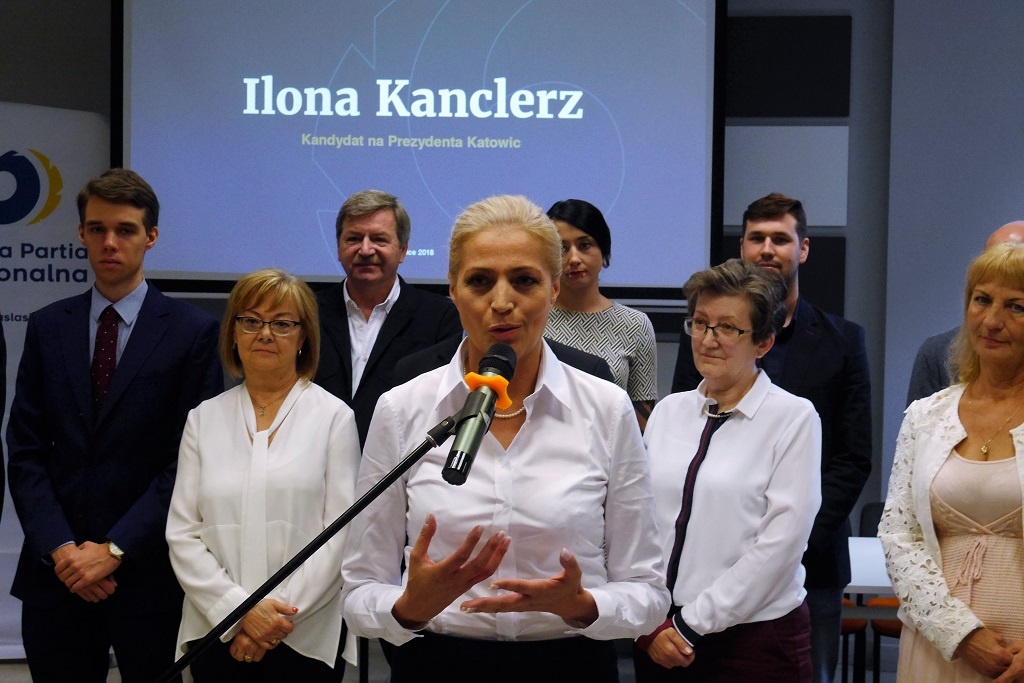 Ilona Kanclerz kandydatką na prezydenta Katowic