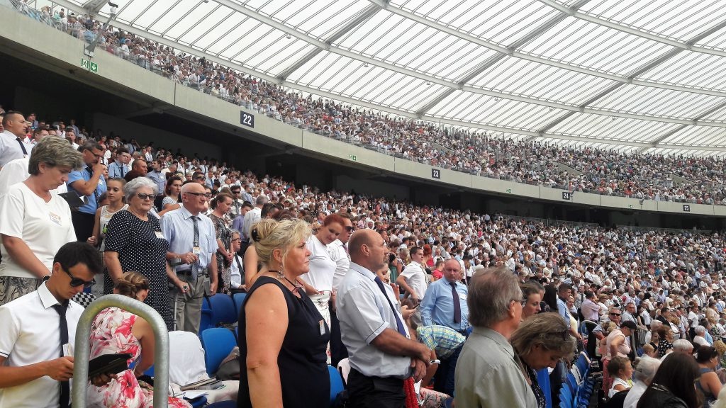 Kongres Świadków Jehowy na Stadionie Śląskim. Będą utrudnienia