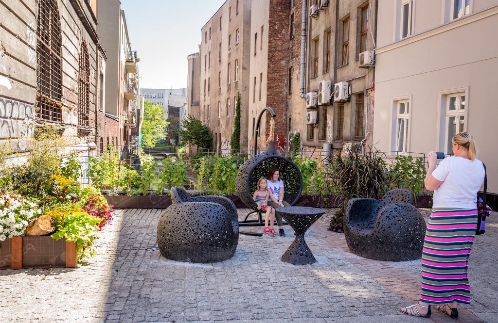 Mikroogródek powstał w centrum Katowic