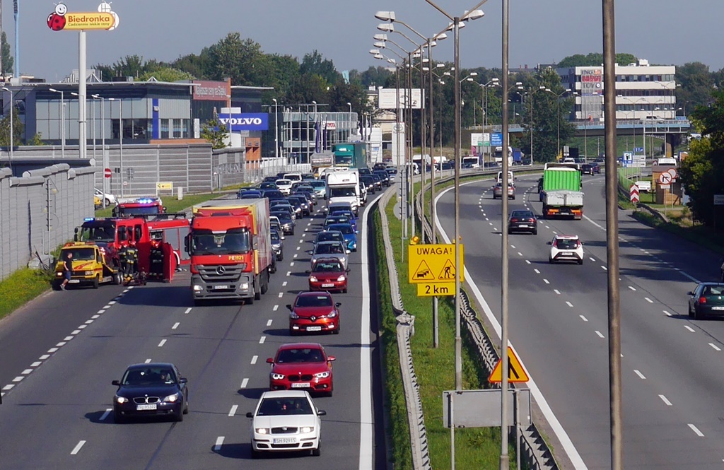 Śmiertelny wypadek na DTŚ-ce