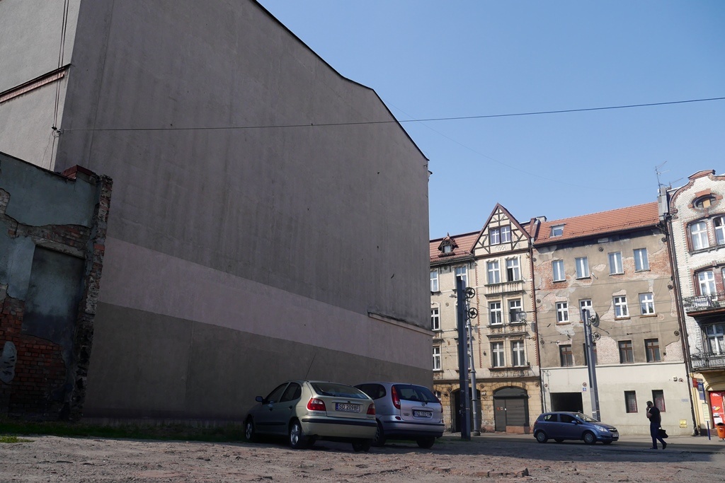 Będzie nowy skwer zamiast dzikiego parkingu w Katowicach