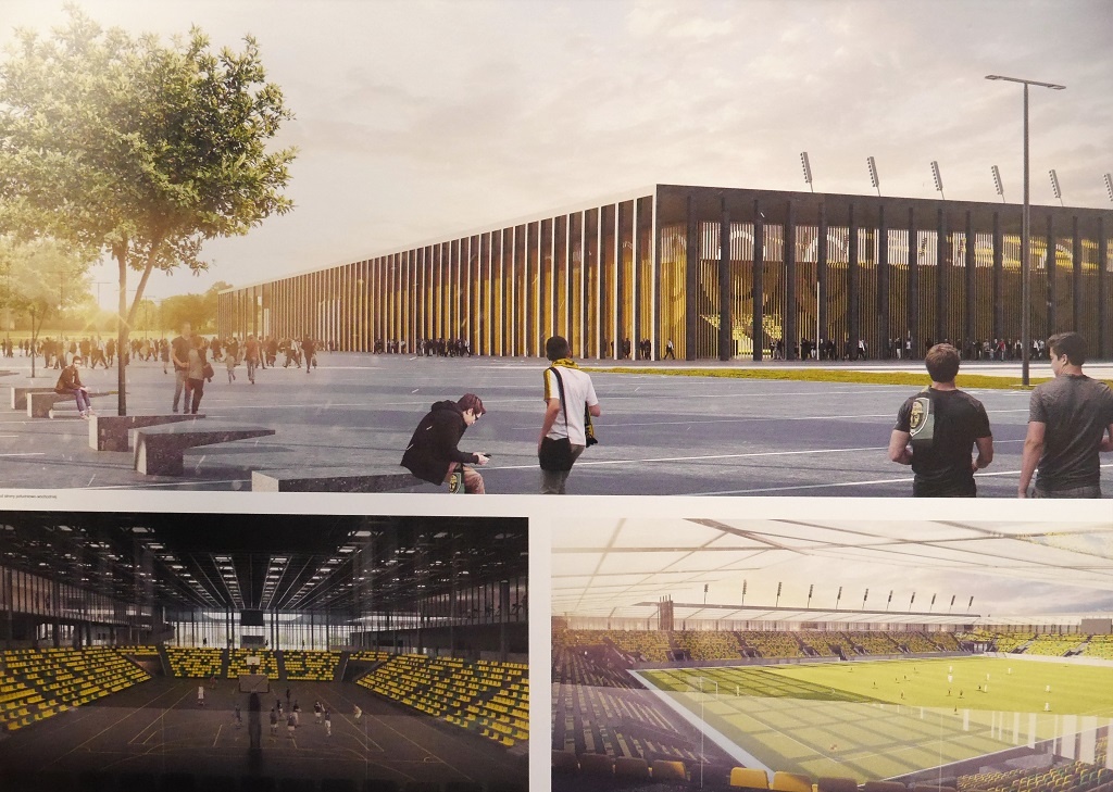 Tak ma wyglądać stadion miejski w Katowicach [WIZUALIZACJE]