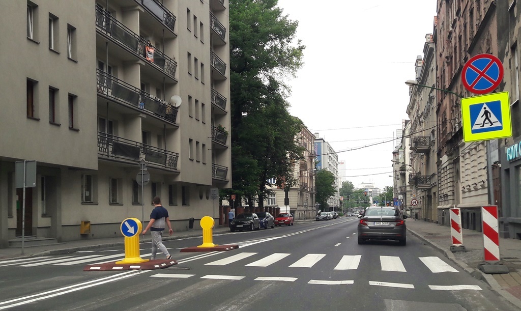 Na ul. Sokolskiej dochodziło do potrąceń. Teraz ma być bezpieczniej