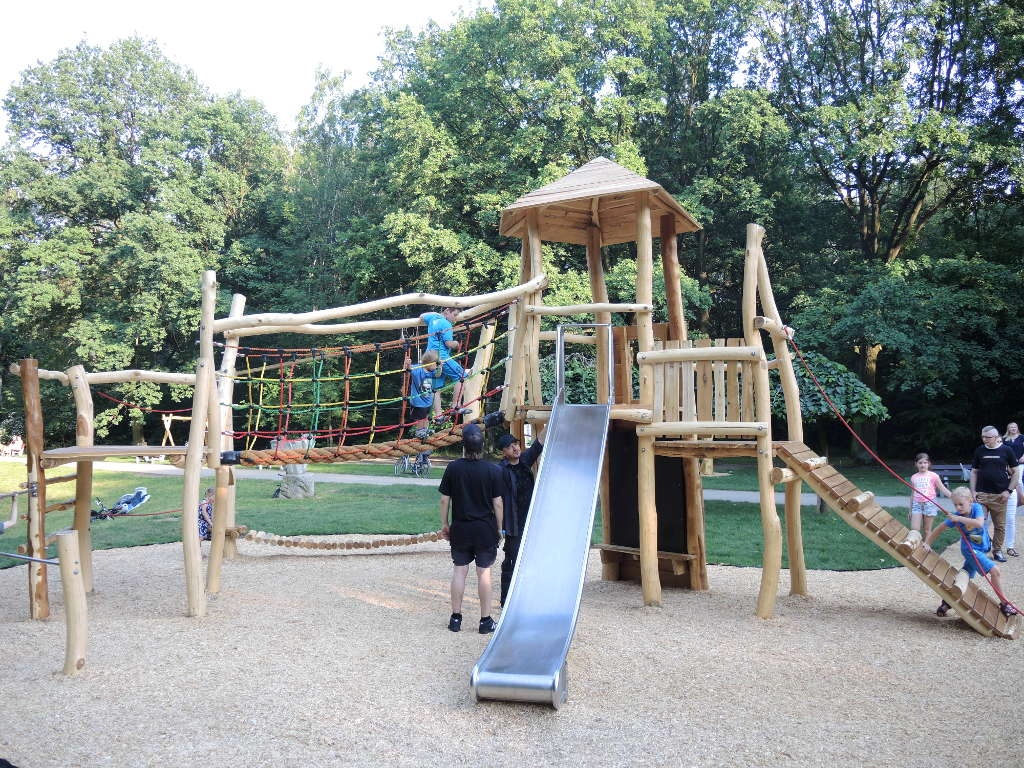 Dzień dobry Katowice. Dzisiaj otwarcie placu zabaw w Parku Kościuszki