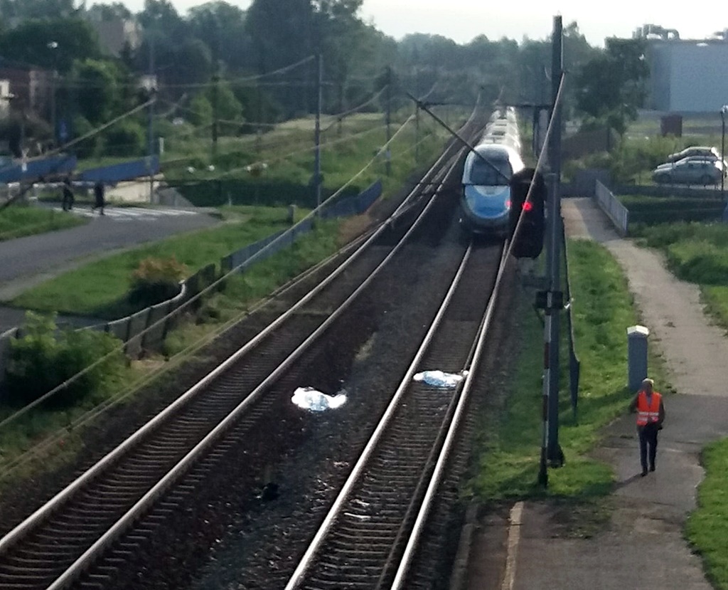 Śmiertelne potrącenie na torach w Piotrowicach
