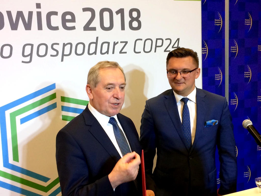 Minister środowiska: Katowice to zielona kraina