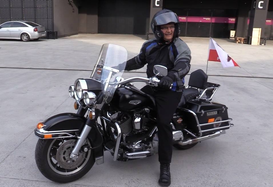 Prezydent Katowic miał kolizję na motocyklu