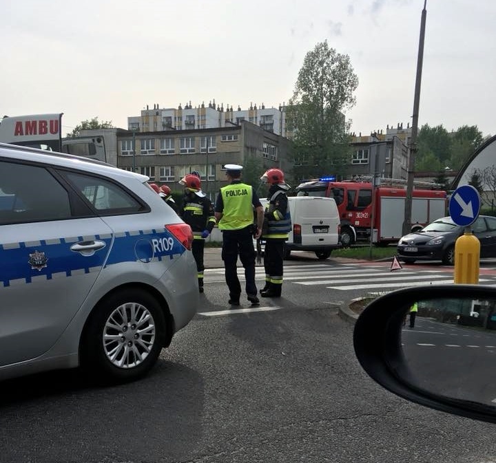 Potrącenie pieszego na os. Paderewskiego