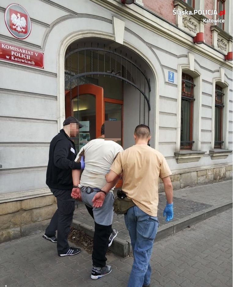 Atak nożownika w Szopienicach