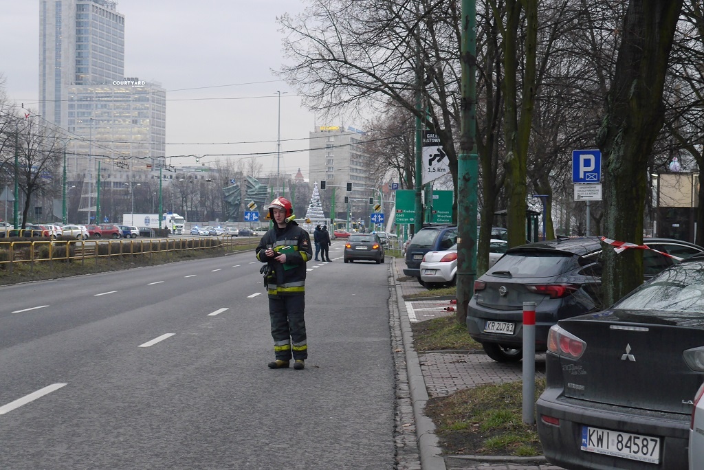 Akcja policji na al. Korfantego zakończona