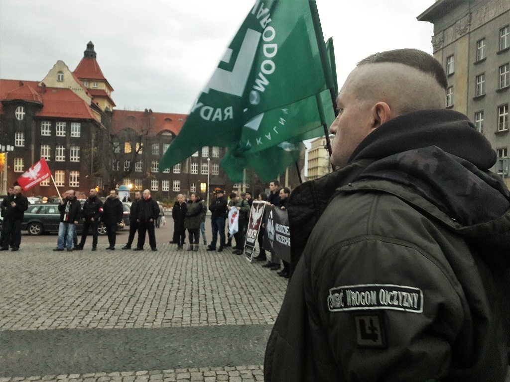 Akcja narodowców w Katowicach trafiła do prokuratury