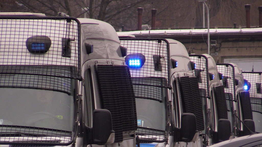 Policja zmobilizowała wielkie siły przed meczem GKS Katowice-Ruch Chorzów
