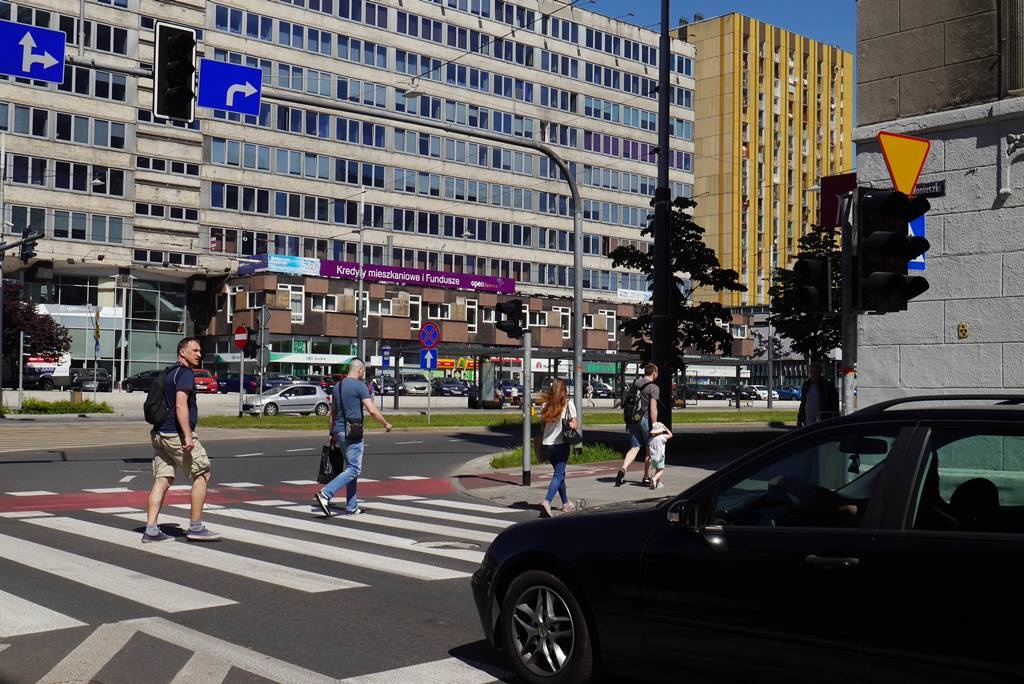 Awaria na skrzyżowaniu w centrum Katowic. Kierowcy muszą uważać