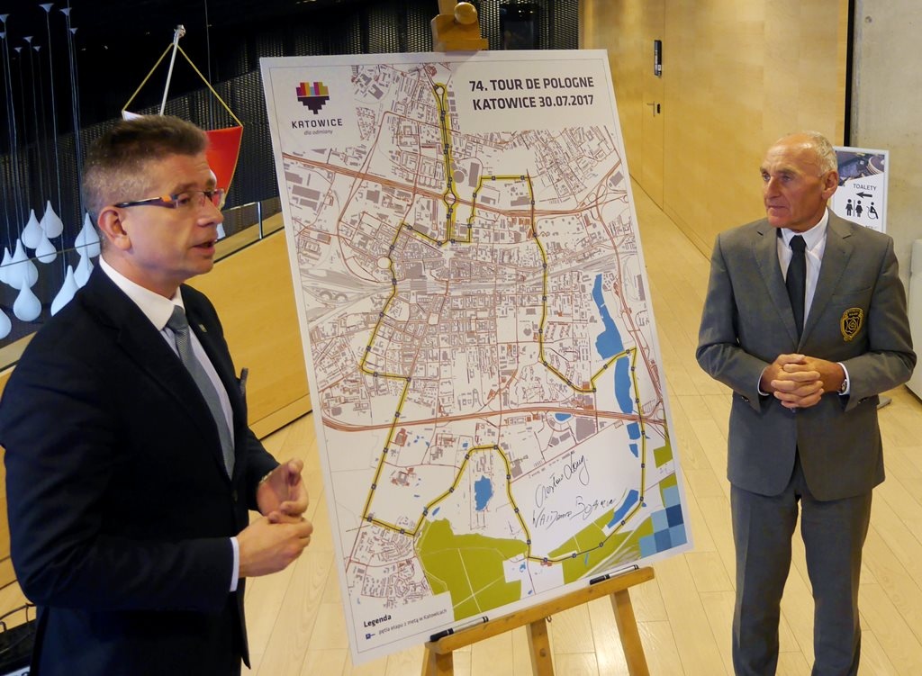 Tour de Pologne 2017 w Katowicach: kolarze pojadą przez Dolinę Trzech Stawów