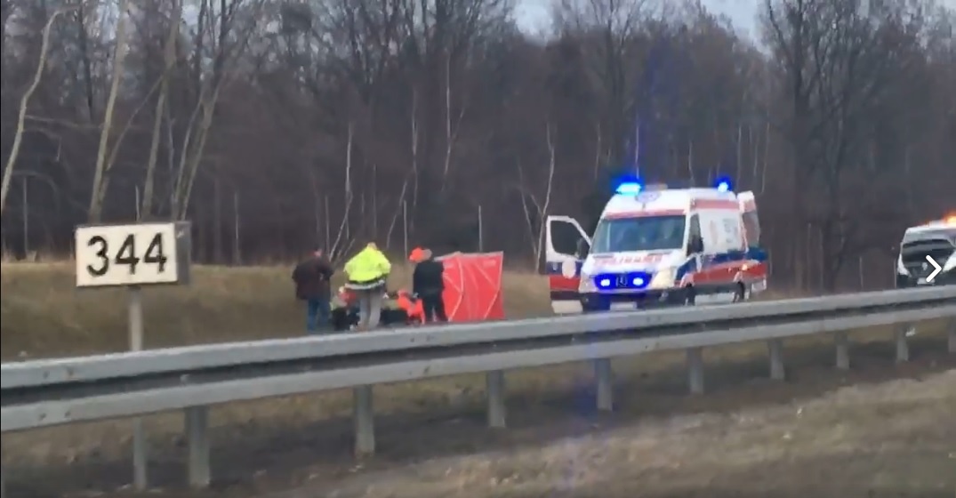 Autostrada A4 zablokowana. Płonęły samochody