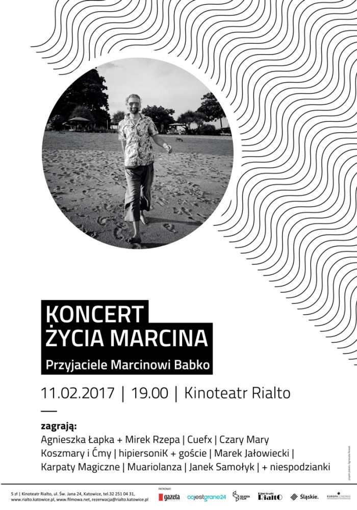 Przyjaciele będą wspominać Marcina Babko