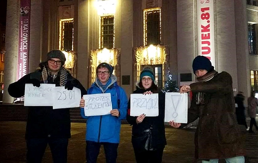 Kolejny antyrządowy protest. Studenci chcą obudzić Polskę