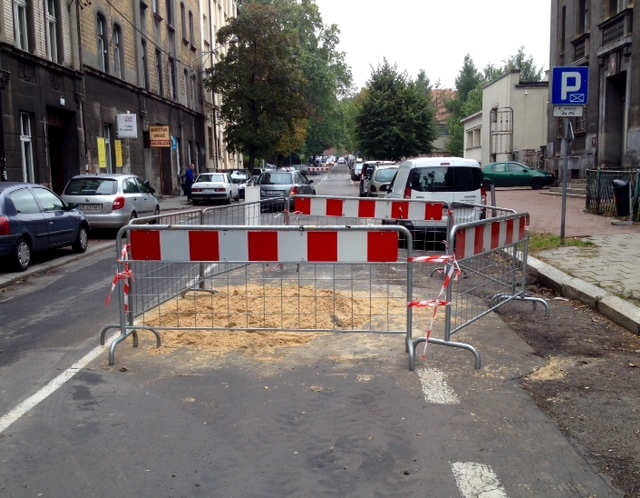 Ulica Kilińskiego jest już przejezdna