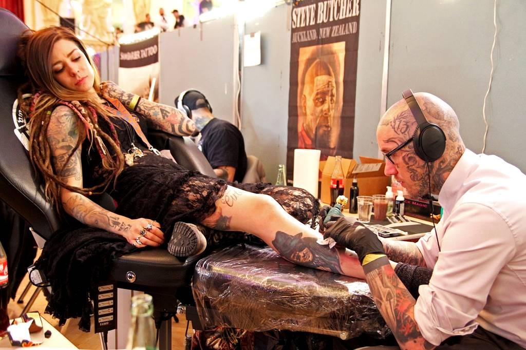 Tatuaże i motory. Katowice Tattoo Konwent