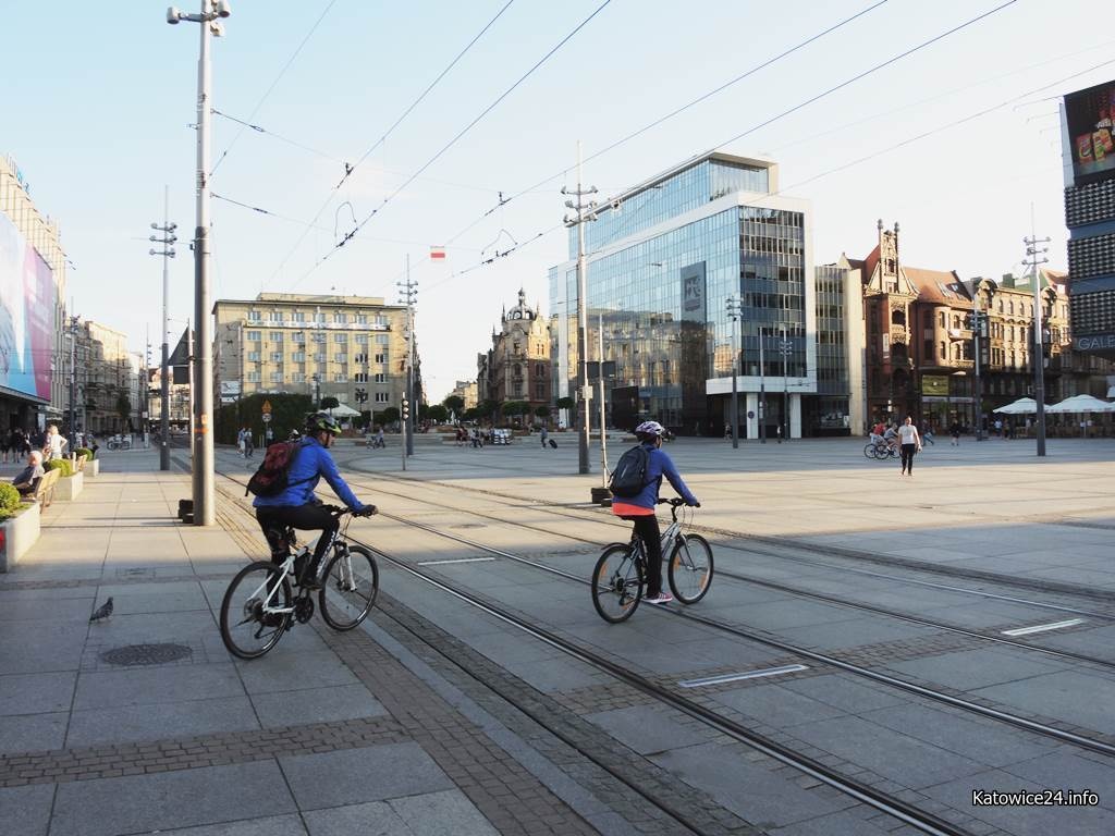 Policyjna akcja w centrum Katowic. Ponad tysiąc mandatów