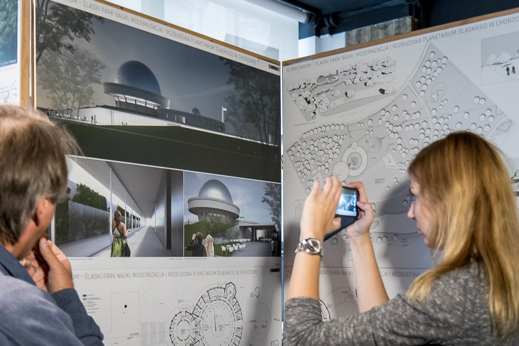 Koncepcja przebudowy Planetarium Śląskiego wybrana