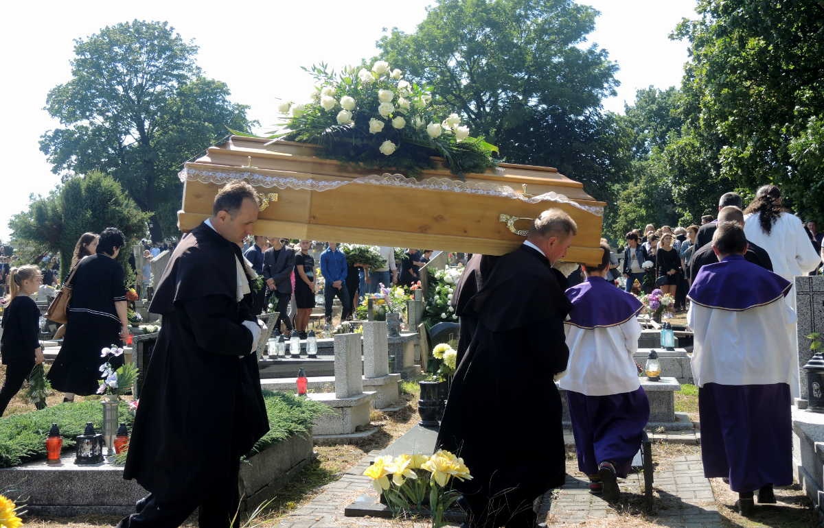 Pogrzeb tragicznie zmarłego Dominika Koszowskiego