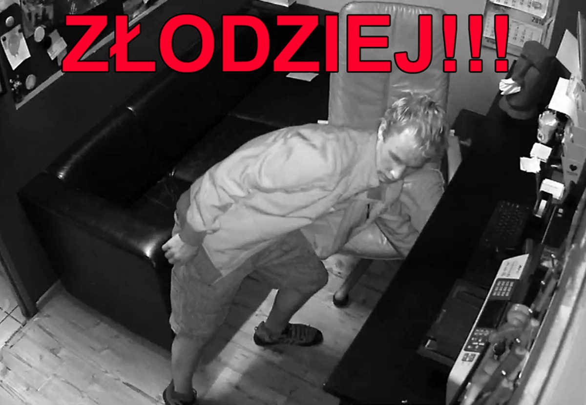 Lokal na Mariackiej okradziony. Właściciel publikuje zdjęcia z monitoringu i prosi o pomoc
