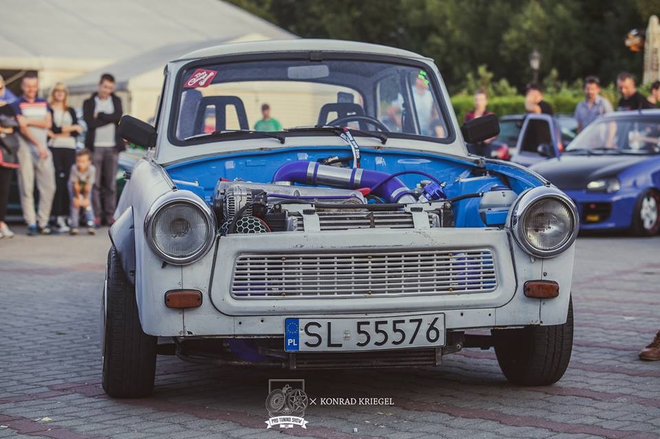 Motoryzacyjne show na katowickim rynku