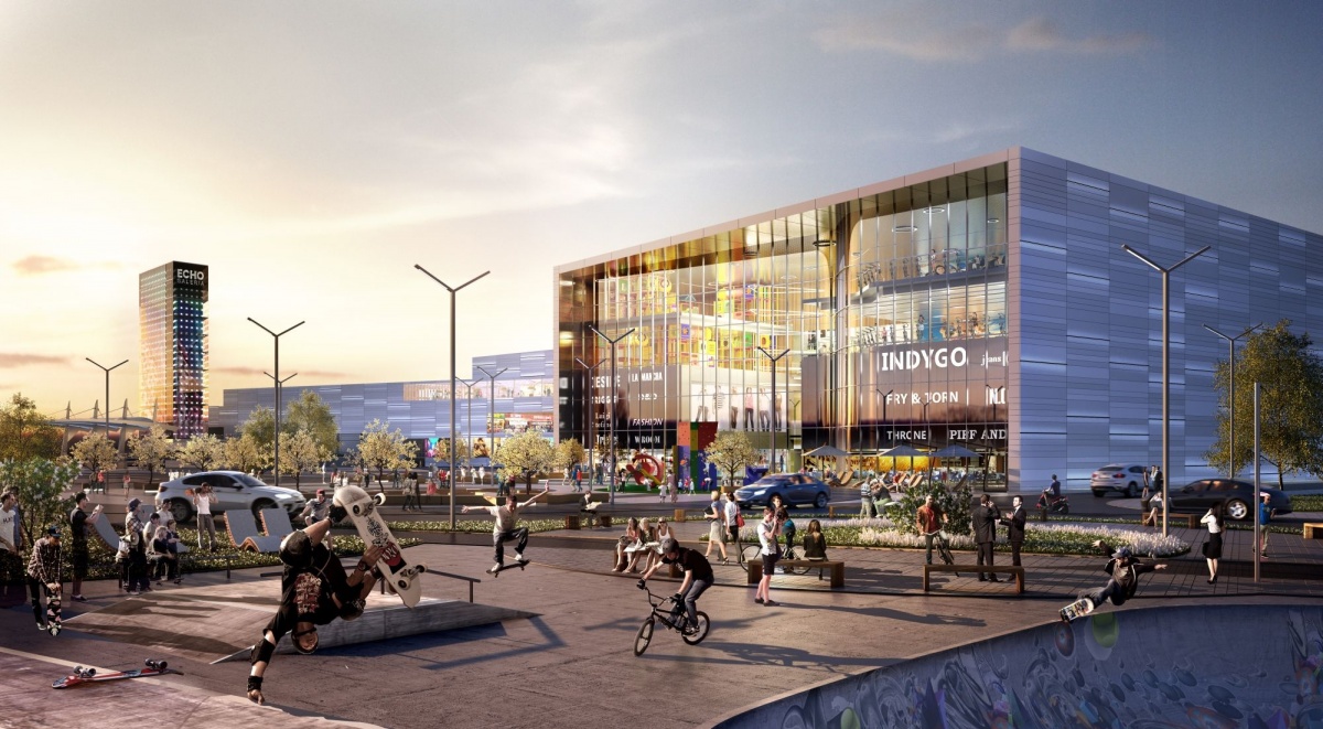 Galeria Echo Katowice z nową nazwą i konkursem architektonicznym na główny plac
