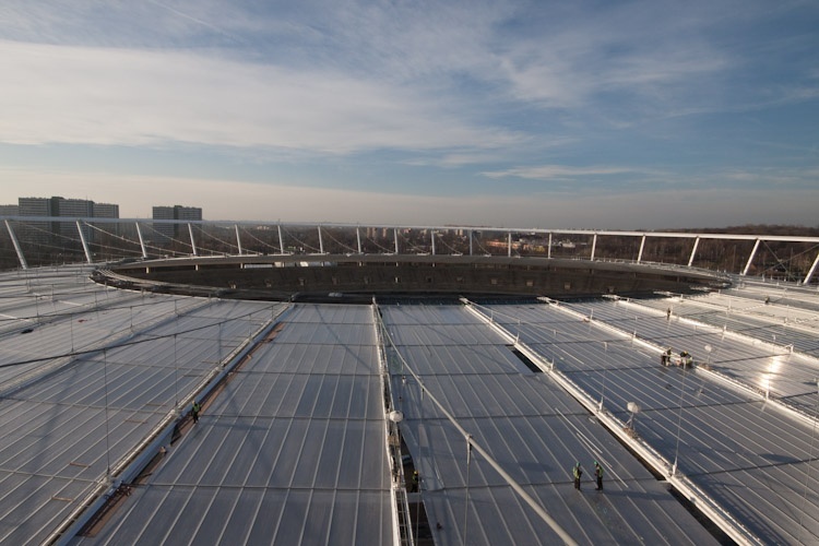 Nikt nie chce odśnieżać dachu Stadionu Śląskiego