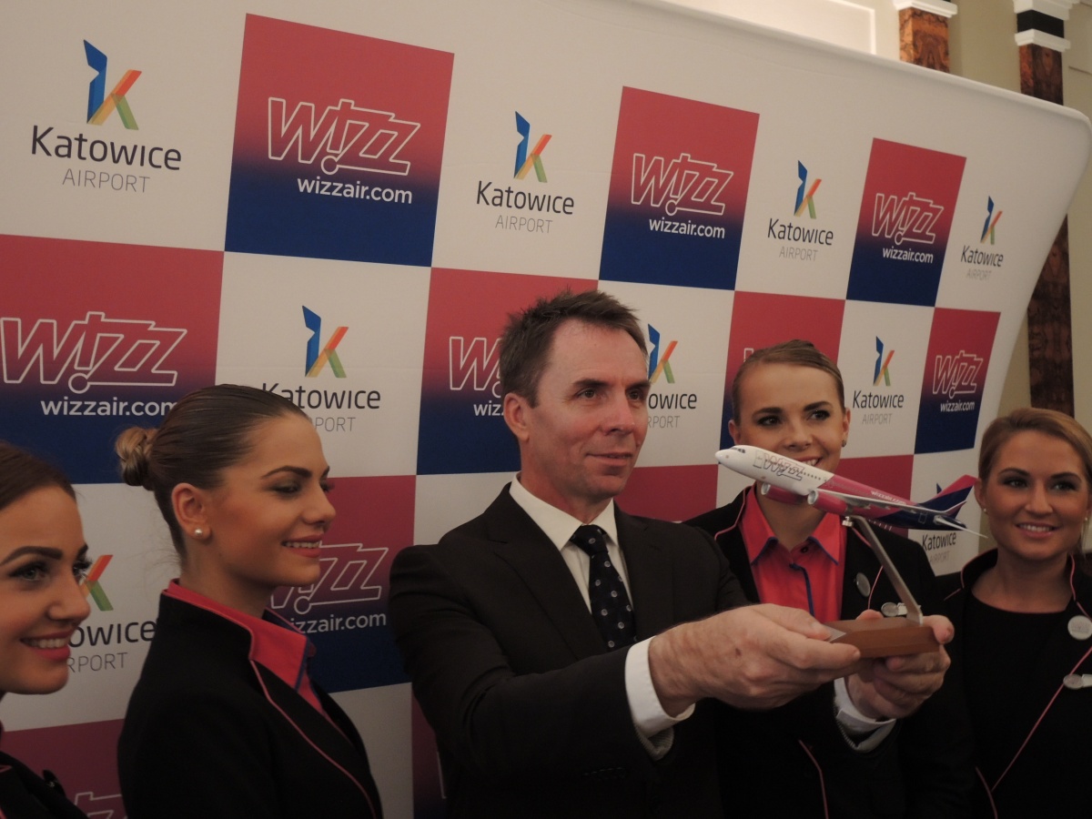 Wizz Air uruchomi nowe połączenia z lotniska w Pyrzowicach