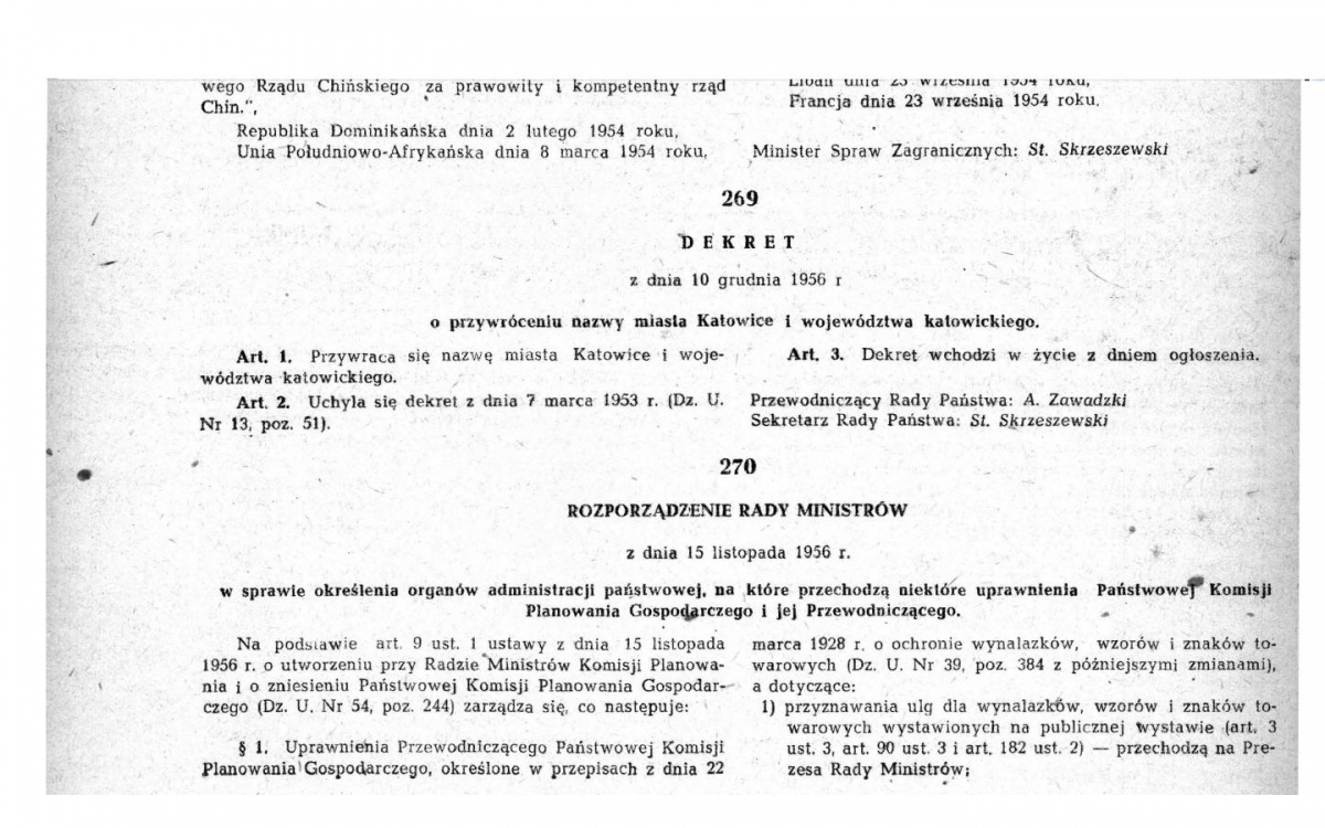 22 marca, czyli Katowice nie są już Stalinogrodem