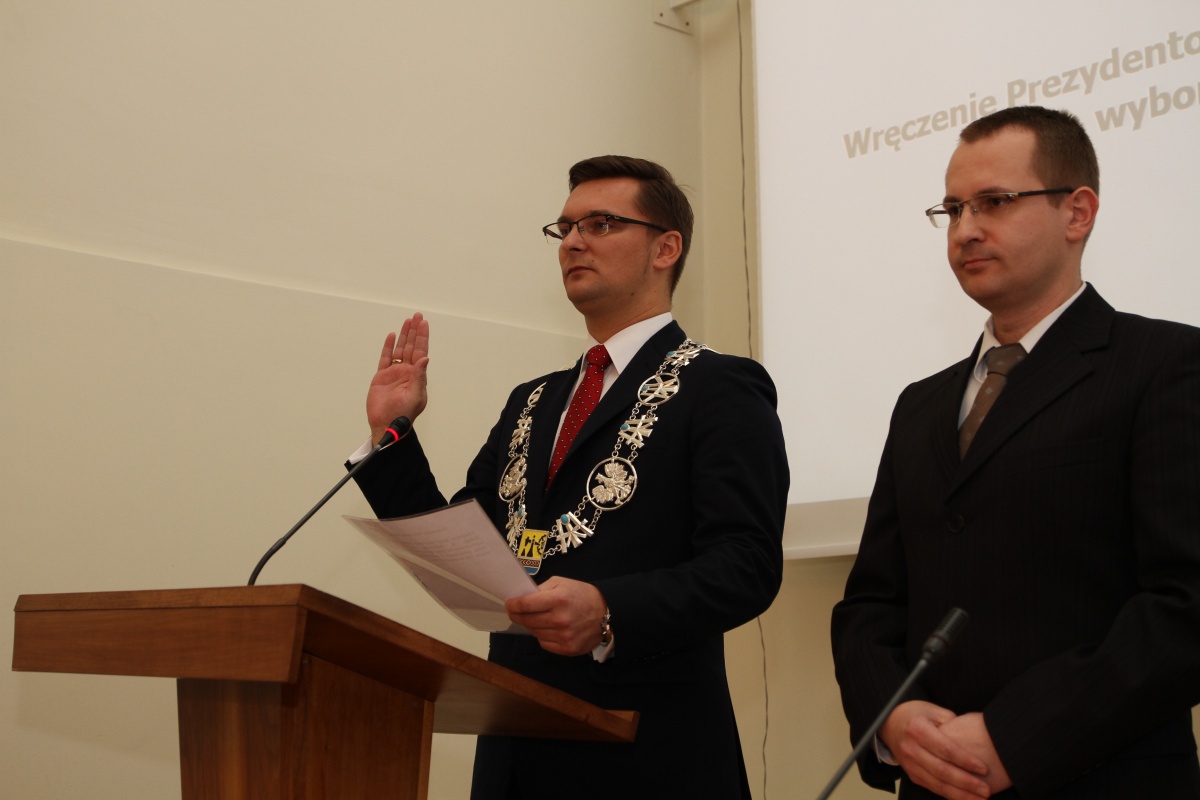 Prezydent Katowic złożył ślubowanie i ogłosił swoje priorytety