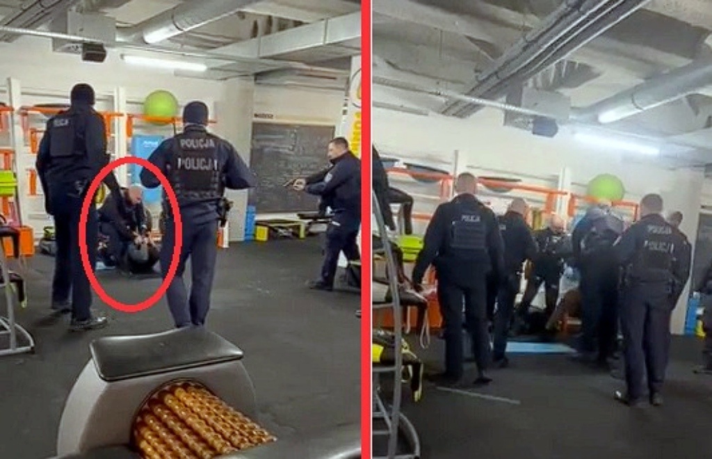 Atak na siłowni w Katowicach. Mężczyzna rzucił się na innego trenującego