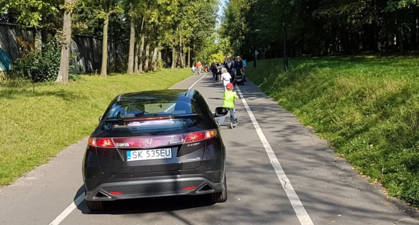 Organizacja ruchu w Parku Śląskim gotowa. Wkrótce przy alejach pojawią się znaki