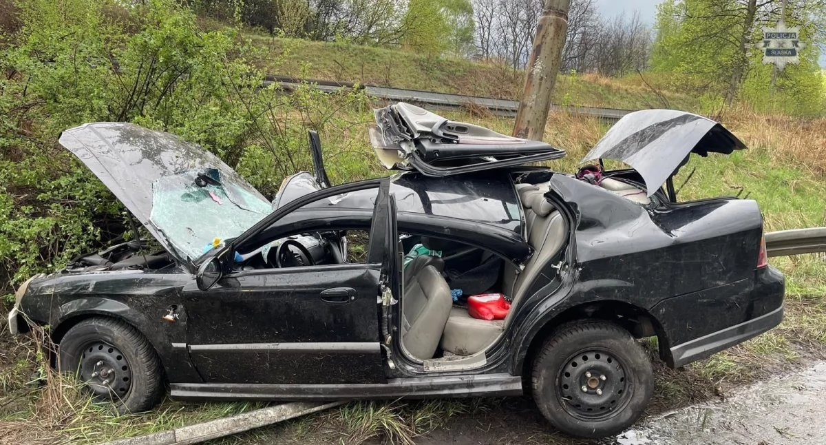 Groźna kolizja na DK94. Jedna osoba trafiła do szpitala 
