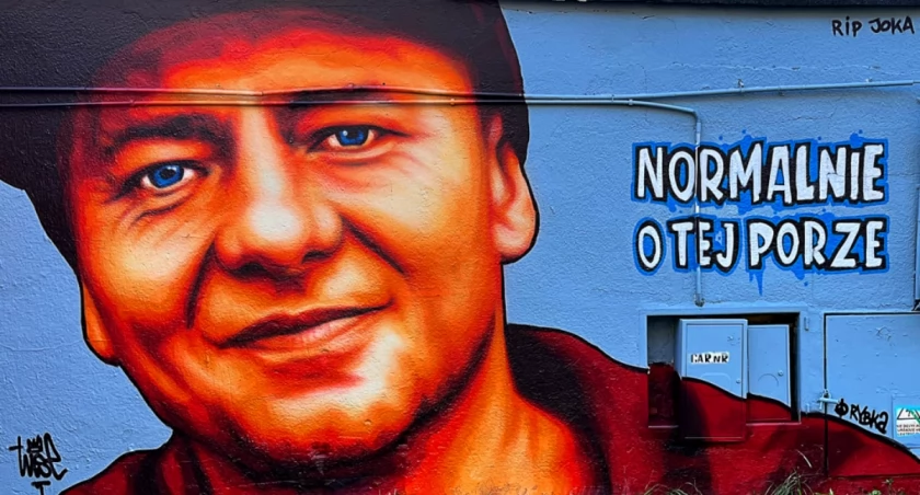 Joka ma swój portret na ścianie. To hołd dla zmarłego rapera