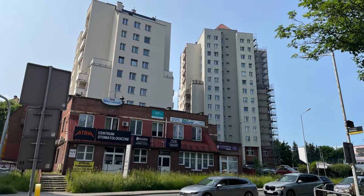 Mieszkańcy budynków Spółdzielni Mieszkaniowej 