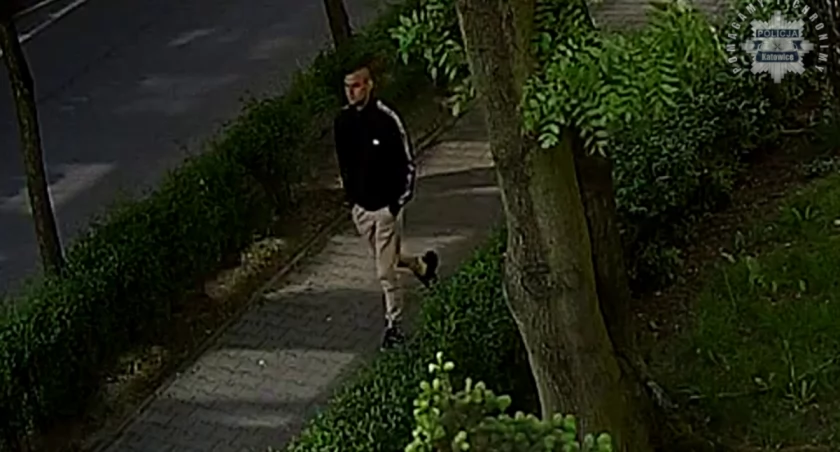 W biały dzień napadł na starszą kobietę w centrum Katowic i ją okradł. Policja publikuje zdjęcia podejrzewanego