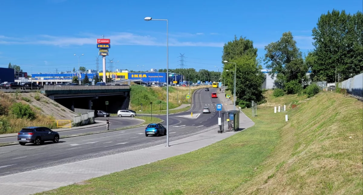 Wiadukt przy sklepie Ikea nie stał w wodzie. GDDKiA chwali się efektami inwestycji na S86 