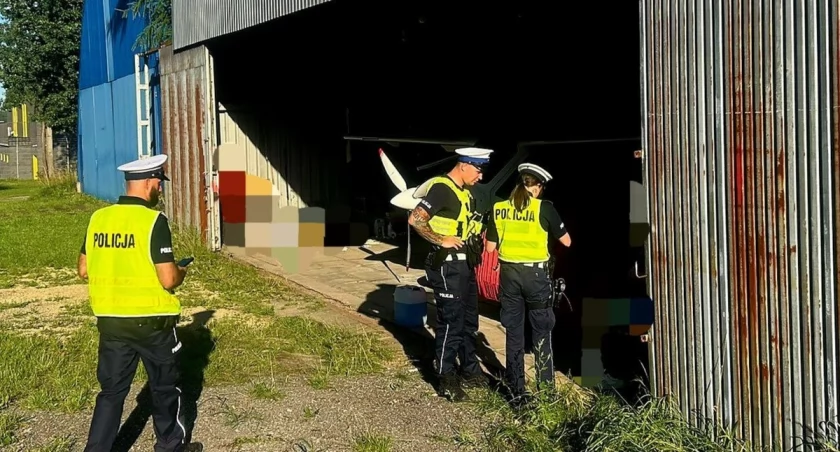 Pilot pod wpływem alkoholu leciał nad Katowicami. Policjanci interweniowali na Muchowcu