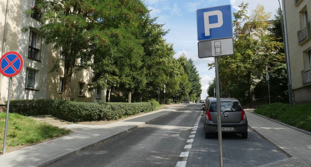 Zakończył się remont ul. Górnika na Koszutce. Teraz jest tu ruch jednokierunkowy